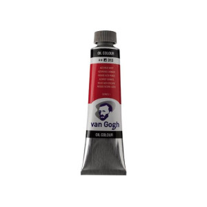 ΛΑΔΙΑ VAN GOGH 40ML S1 T.9 No. 313 Azo Red Deep
