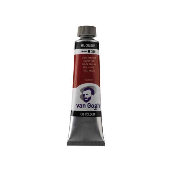 ΛΑΔΙΑ VAN GOGH 40ML S1 T.9 No. 339 Light Oxide Red