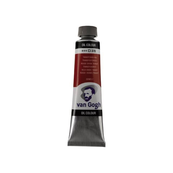 ΛΑΔΙΑ VAN GOGH 40ML S2 T.9 No. 378 Transparent Oxide Red