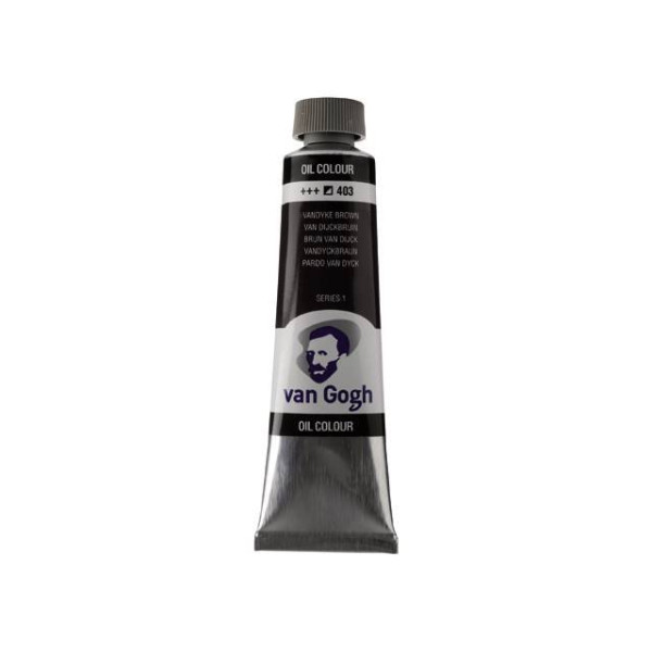 ΛΑΔΙΑ VAN GOGH 40ML S1 T.9 No. 403 Vandyke Brown