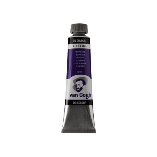 ΛΑΔΙΑ VAN GOGH 40ML S1 T.9 No. 504 Ultramarine