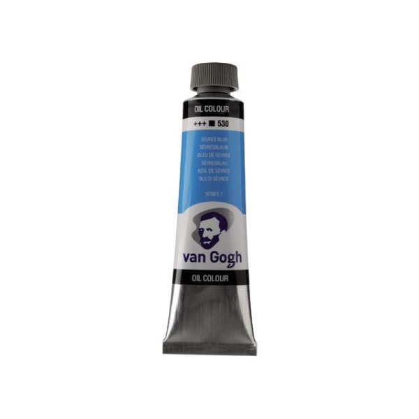 ΛΑΔΙΑ VAN GOGH 40ML S1 T.9 No. 530 Sèvres Blue
