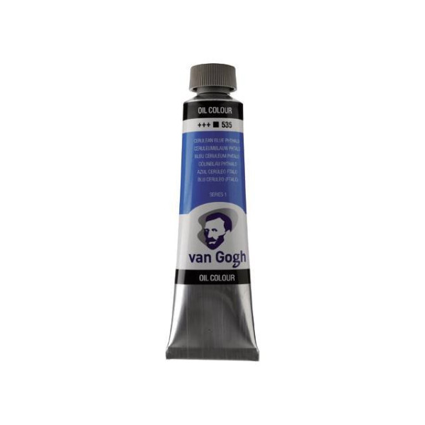 ΛΑΔΙΑ VAN GOGH 40ML S1 T.9 No. 535 Cerulean Blue(Phthalo)