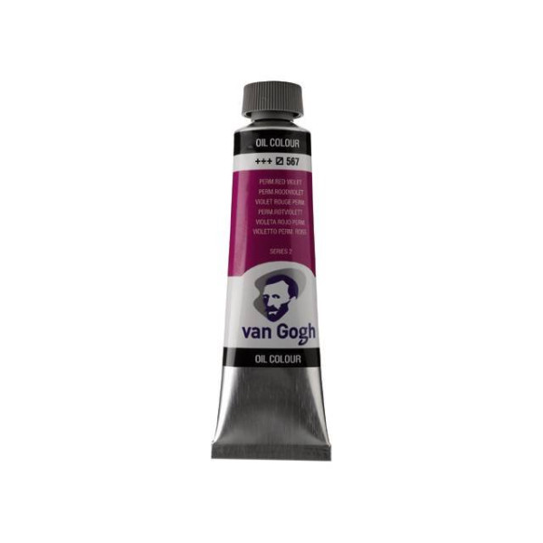 ΛΑΔΙΑ VAN GOGH 40ML S2 T.9 No. 567 Permanent Red Violet