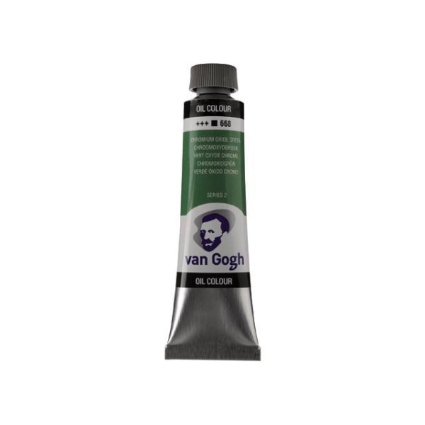 ΛΑΔΙΑ VAN GOGH 40ML S2 T.9 No. 668 Chromium Oxide Green