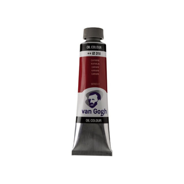 ΛΑΔΙΑ VAN GOGH 40ML S2 T.9 No. 318 Carmine