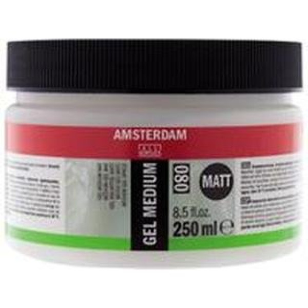 GEL MEDIUM 080 MATT AMSTERDAM 250ml