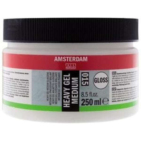 HEAVY GEL MEDIUM 015 GLOSS AMSTERDAM 250ml