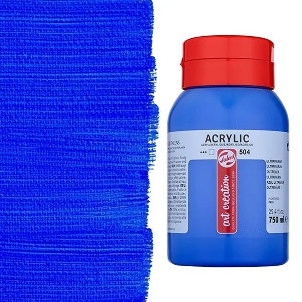 ΑΚΡΥΛΙΚΟ ΧΡΩΜΑ ART CREATION 750ml 504 Blue Ultramarine