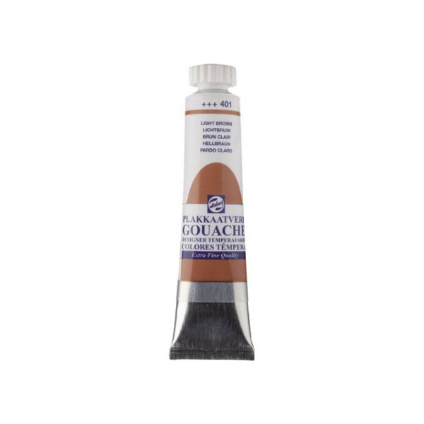 GOUACHE ΤΕΜΠΕΡΑ 20ML 401 LIGHT BROWN ROYAL TALENS