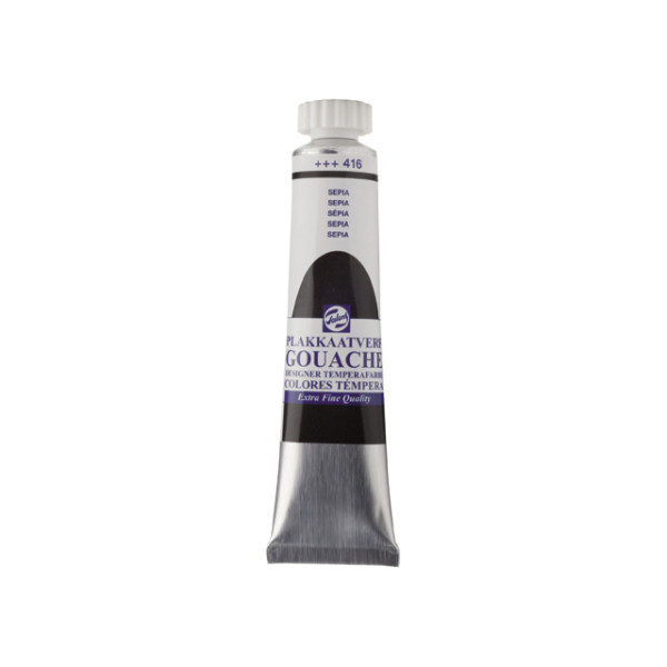 GOUACHE ΤΕΜΠΕΡΑ 20ML 416 SEPIA ROYAL TALENS