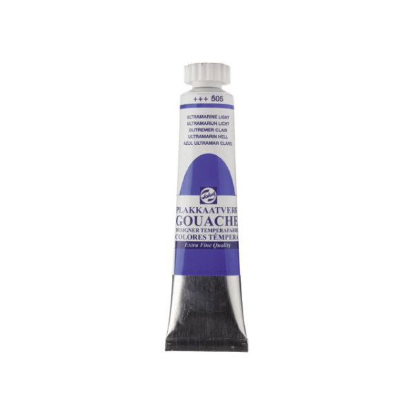 GOUACHE ΤΕΜΠΕΡΑ 20ML 505 ULTRAMARINE LT ROYAL TALENS