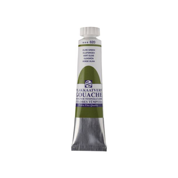 GOUACHE ΤΕΜΠΕΡΑ 20ML 620 OLIVE GREEN ROYAL TALENS