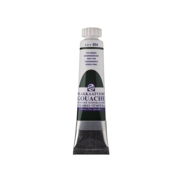 GOUACHE ΤΕΜΠΕΡΑ 20ML 654 FIR GREEN ROYAL TALENS