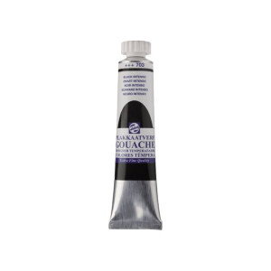 GOUACHE ΤΕΜΠΕΡΑ 20ML 703 BLACK INTENSO ROYAL TALENS