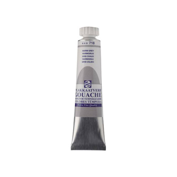 GOUACHE ΤΕΜΠΕΡΑ 20ML 718 WARM GREY ROYAL TALENS