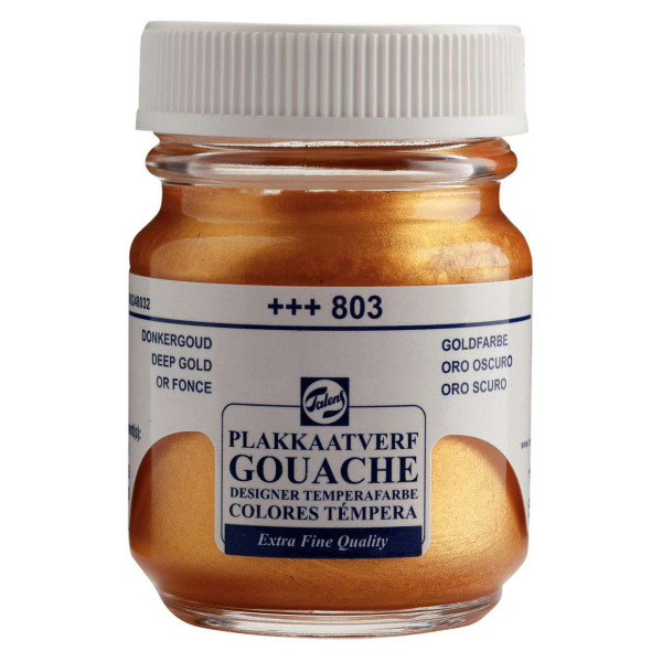 GOUACHE ΤΕΜΠΕΡΑ 50ML 803 DEEP GOLD ROYAL TALENS
