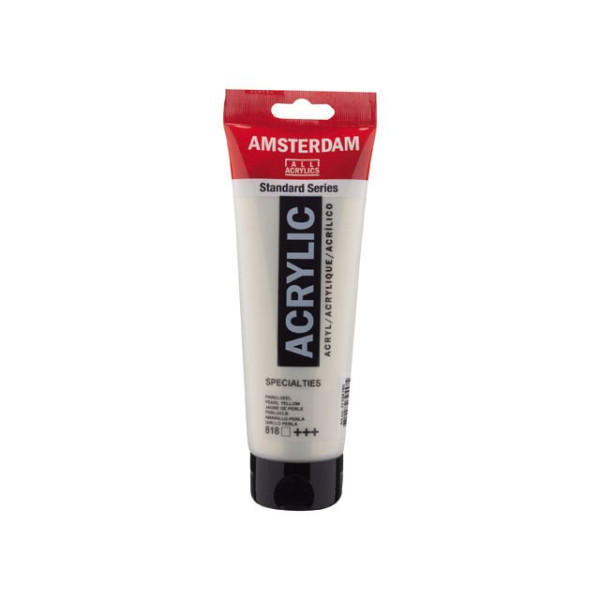 ΑΚΡΥΛΙΚΟ AMSTERDAM 250ml No.818 Pearl Yellow
