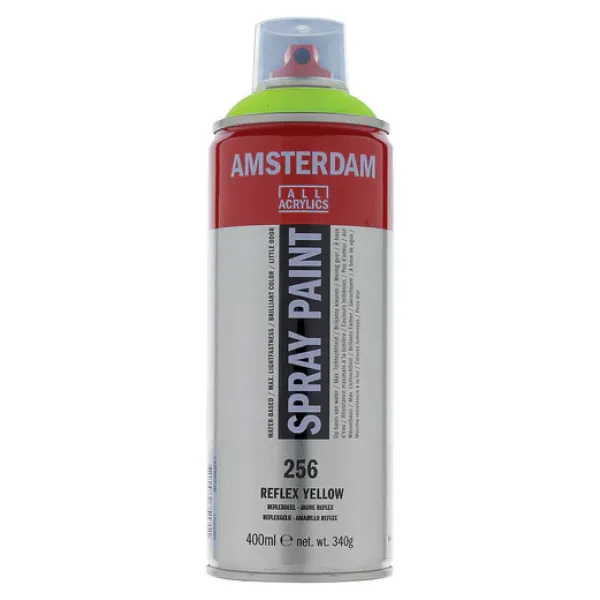 ΣΠΡΕΪ ΑΚΡΥΛΙΚΟ AMSTERDAM 400ml 256 Reflex Yellow