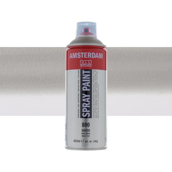 ΣΠΡΕΪ ΑΚΡΥΛΙΚΟ AMSTERDAM 400ml 800 Silver