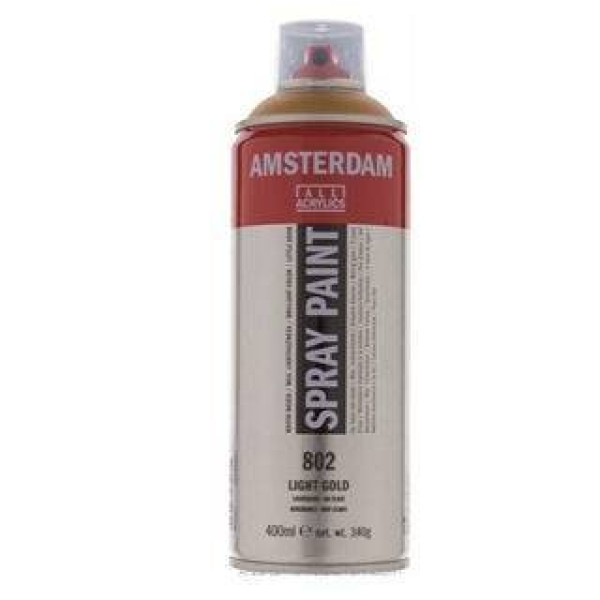 ΣΠΡΕΪ ΑΚΡΥΛΙΚΟ AMSTERDAM 400ml 802 Light Gold
