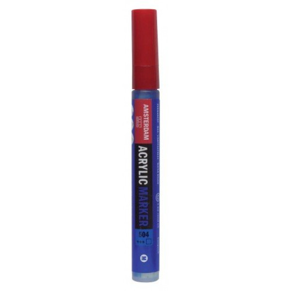 ΜΑΡΚΑΔΟΡΟΣ ΑΚΡΥΛΙΚΟΣ AMSTERDAM M 3-4mm 504 Ultramarine