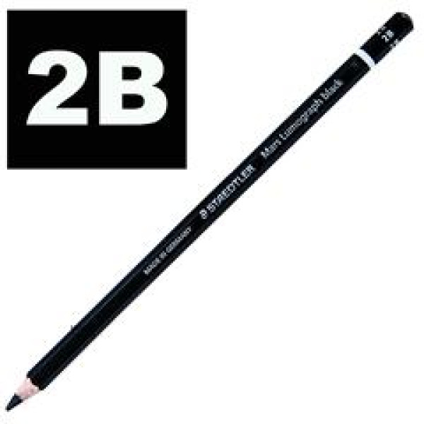ΜΟΛΥΒΙ ΣΧΕΔΙΟΥ LUMOGRAPH BLACK PENCIL 100B-2B STAEDTLER