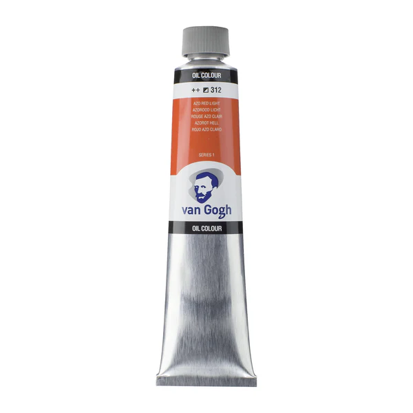 ΛΑΔΙΑ VAN GOGH S1 200ml No.312 Azo Red Light