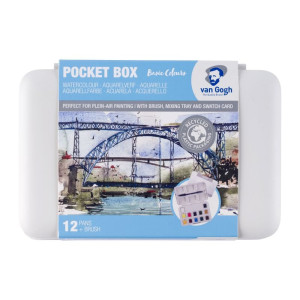 WATERCOLOUR POCKET BOX VAN GOGH ΣΕ ΠΑΣΤΙΛΙΕΣ 12 ΤΕΜ Basic