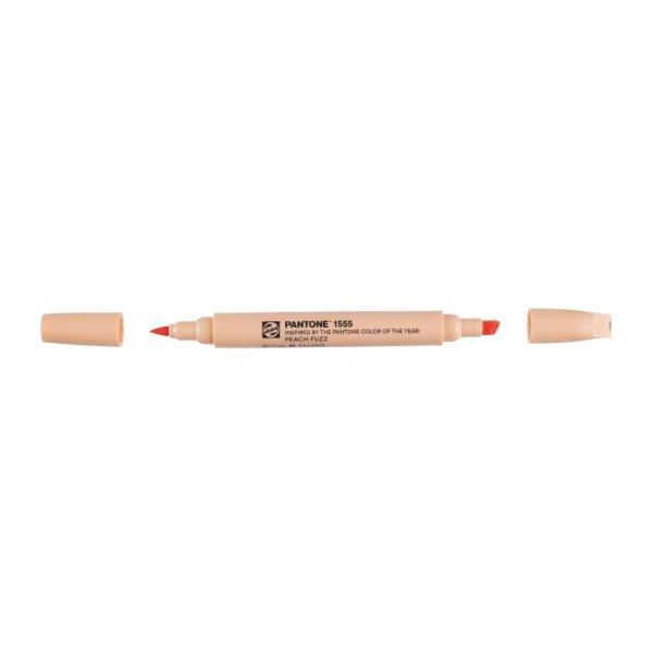 ΜΑΡΚΑΔΟΡΟΣ PANTONE  ΜΕ ΔΙΠΛΗ ΜΥΤΗ   COLOR OFTHE YEAR 2024 PEACH FUZZ