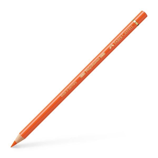 ΞΥΛΟΜΠΟΓΙΑ POLYCHROMOS 113 ORANGE GLAZE FABER CASTELL