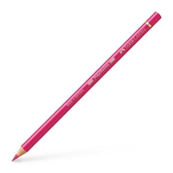 ΞΥΛΟΜΠΟΓΙΑ POLYCHROMOS 124 ROZE CARMINE FABER CASTELL