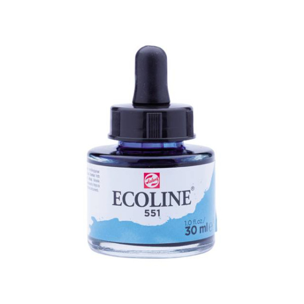 ECOLINE ROYAL TALENS 30ML 551 SKY BLUE LT