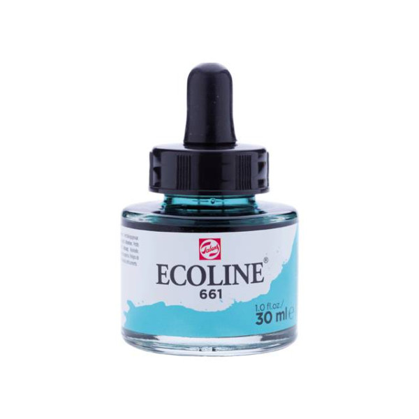 ECOLINE ROYAL TALENS 30ML 661 TURQUOISE GREEN