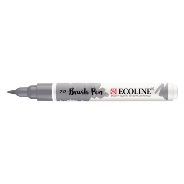ECOLINE ROYAL TALENS BRUSHPEN 717 Cold Grey