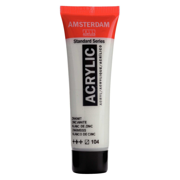 ΑΚΡΥΛΙΚΟ AMSTERDAM 20ml 104 Zink White