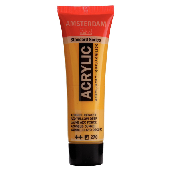 ΑΚΡΥΛΙΚΟ AMSTERDAM 20ml 270 Azo Yellow Deep