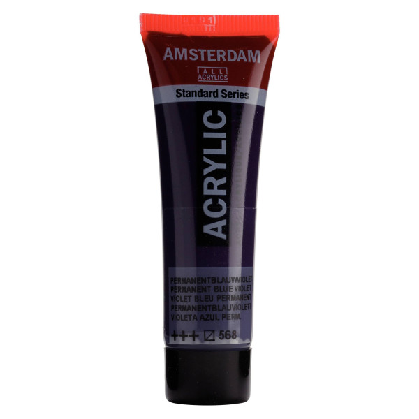 ΑΚΡΥΛΙΚΟ AMSTERDAM 20ml 568 Perm.Blue Violet