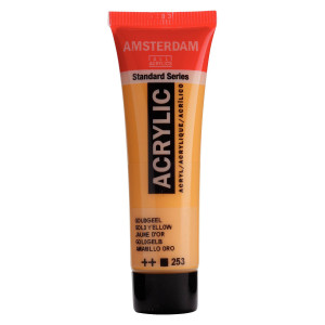 ΑΚΡΥΛΙΚΟ AMSTERDAM 20ml 253 Gold Yellow