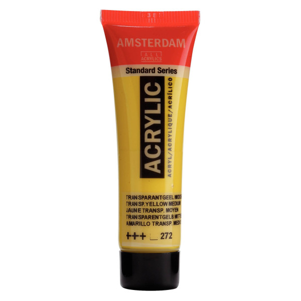 ΑΚΡΥΛΙΚΟ AMSTERDAM 20ml 272 Transp. Yellow Medium