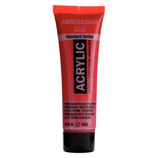ΑΚΡΥΛΙΚΟ AMSTERDAM 20ml 348 Perm. Red Purple