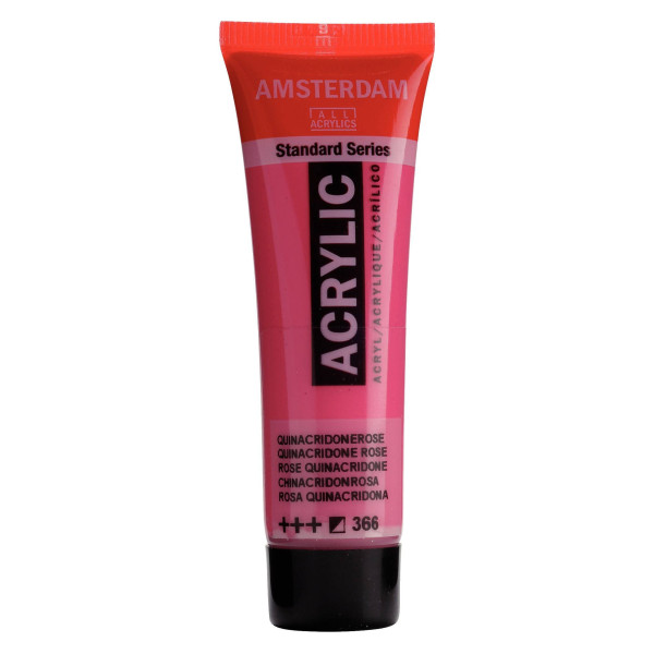 ΑΚΡΥΛΙΚΟ AMSTERDAM 20ml 366 Quinacridone Rose
