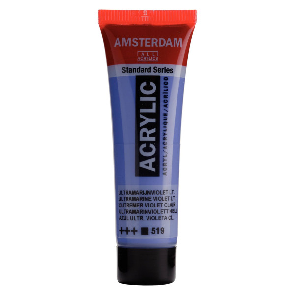 ΑΚΡΥΛΙΚΟ AMSTERDAM 20ml 519 Ultramarine Violet Light