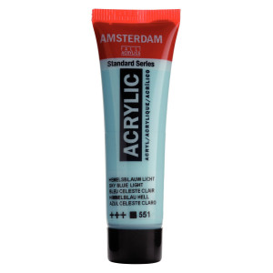 ΑΚΡΥΛΙΚΟ AMSTERDAM 20ml 551 Sky Blue Light