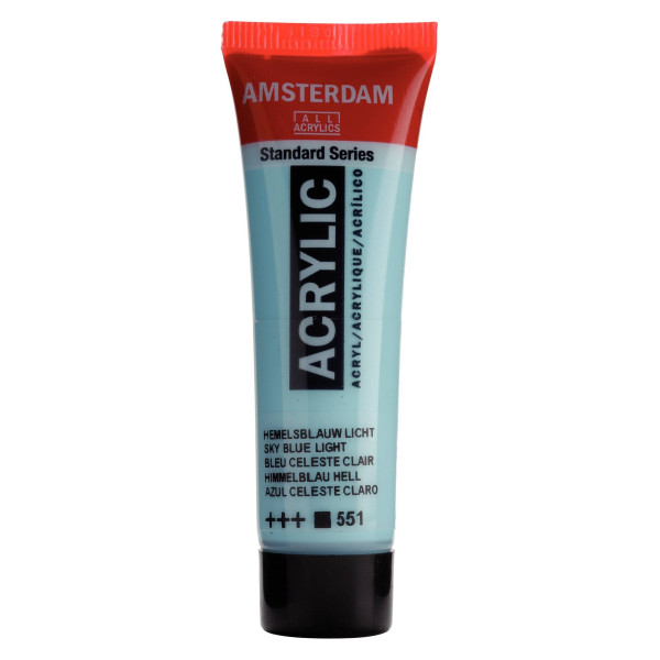 ΑΚΡΥΛΙΚΟ AMSTERDAM 20ml 551 Sky Blue Light