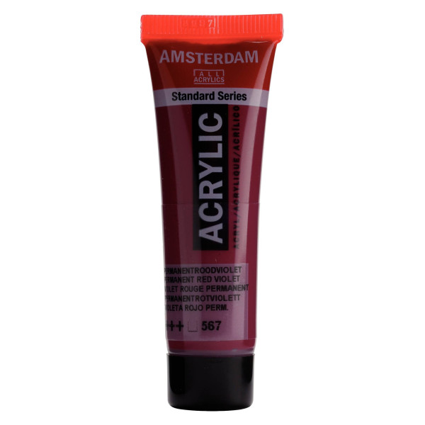 ΑΚΡΥΛΙΚΟ AMSTERDAM 20ml 567 Perm. Red Violet