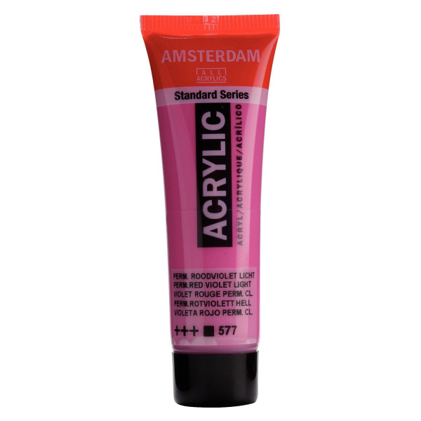 ΑΚΡΥΛΙΚΟ AMSTERDAM 20ml 577 Perm. Red Violet Light