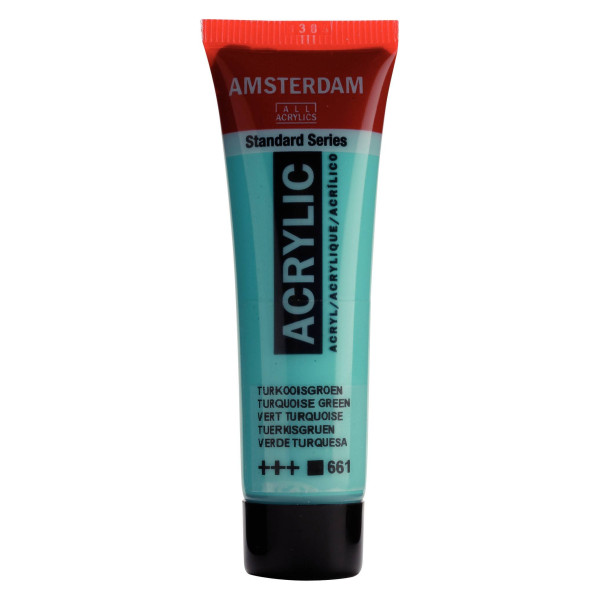 ΑΚΡΥΛΙΚΟ AMSTERDAM 20ml 661 Turquoise Green