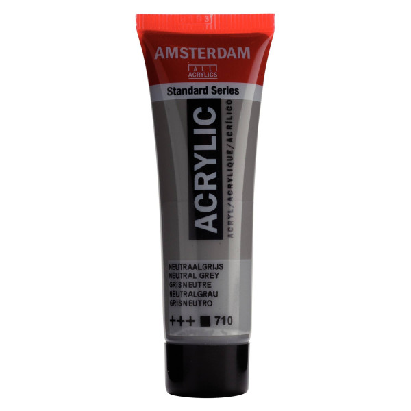 ΑΚΡΥΛΙΚΟ AMSTERDAM 20ml 710 Neutral Grey