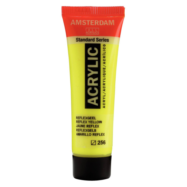 ΑΚΡΥΛΙΚΟ AMSTERDAM 20ml 256 Reflex Yellow